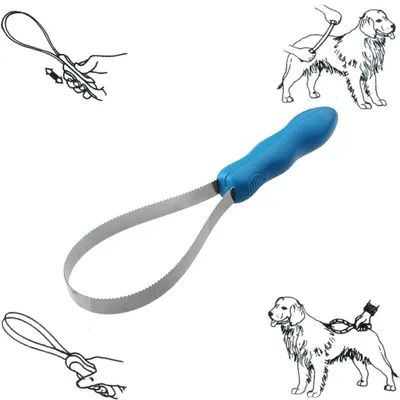 IntiMeg Brosse de toilettage double face pour chien