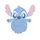 Stitch Multicolore 6,6 x 10,5 x 14,5 cm