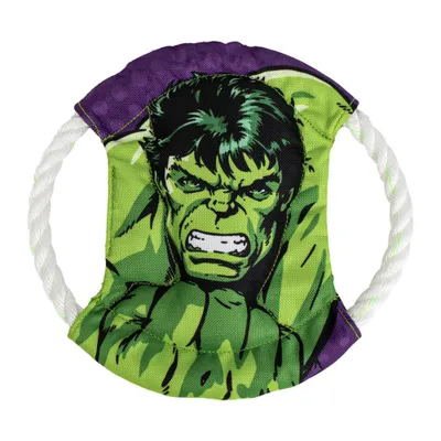 Frisbee pour chiens avec corde en polyester