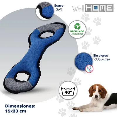 WELLHOME Lot de 2 hochets en peluche