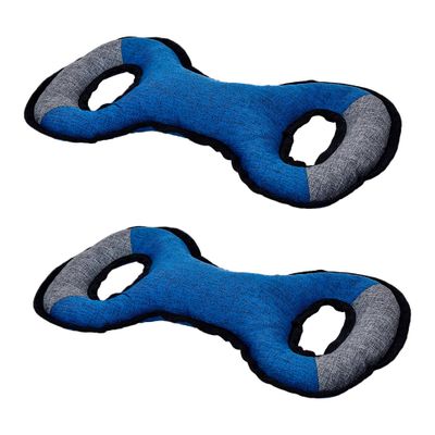 WELLHOME Lot de 2 hochets en peluche
