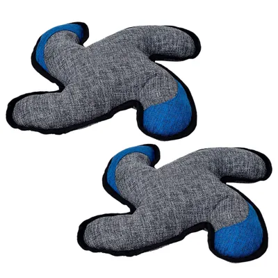 WELLHOME Lot de 2 hochets en peluche