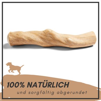 Supravit Kaffeeholz für Hunde - Natürlicher Kauknochen Hunde Kauspielzeug