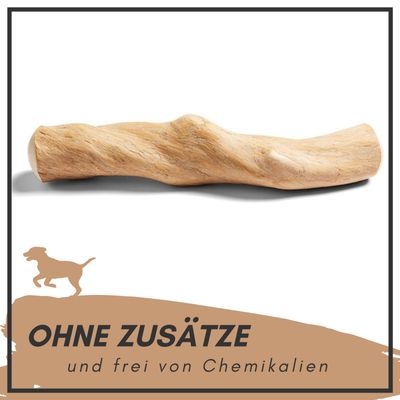 Supravit Kaffeeholz für Hunde - Natürlicher Kauknochen Hunde Kauspielzeug