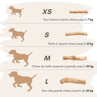 Supravit Bois de Café – Jouet à mâcher pour chien