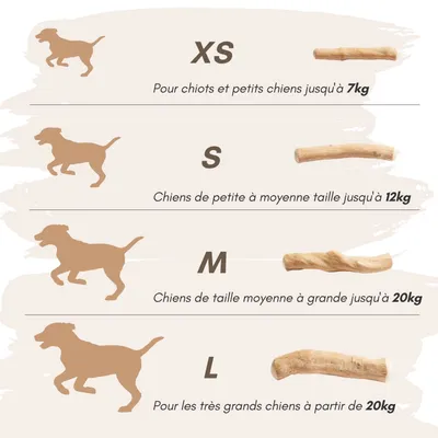 Supravit Bois de Café – Jouet à mâcher pour chien