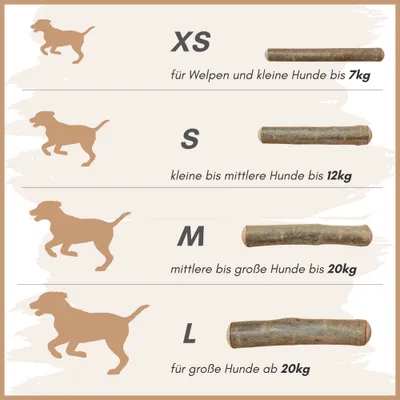 Supravit Olivenholz Hundespielzeug | Natürliches Kauholz
