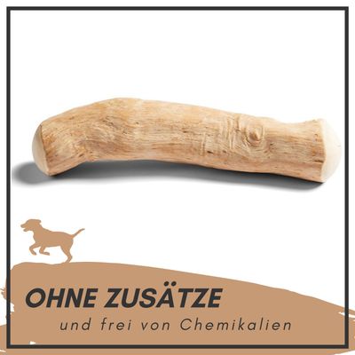 Supravit Kaffeeholz für Hunde - Natürlicher Kauknochen Hunde Kauspielzeug