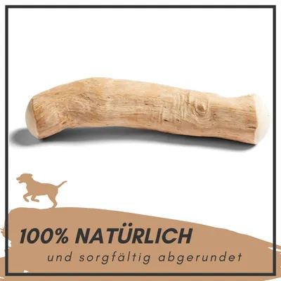 Supravit Kaffeeholz für Hunde - Natürlicher Kauknochen Hunde Kauspielzeug