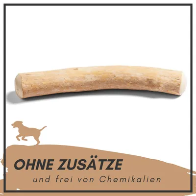 Supravit Kaffeeholz für Hunde - Natürlicher Kauknochen Hunde Kauspielzeug