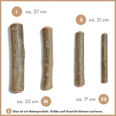 Supravit Olivenholz Hundespielzeug | Natürliches Kauholz