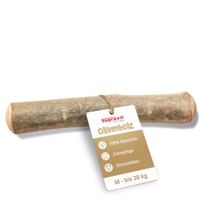 Supravit Bois d’Olivier – Jouet à mâcher pour chien
