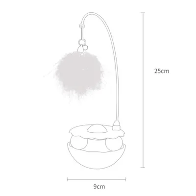 ZenPets Jouet pour chat Tumbler