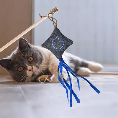 WELLHOME Jouet interactif pour chat en plastique