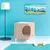 WELLHOME Table d'appoint en mélamine avec trou