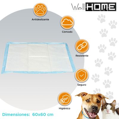 WELLHOME 10 unités de serviettes jetables avec adhésif super absorbant