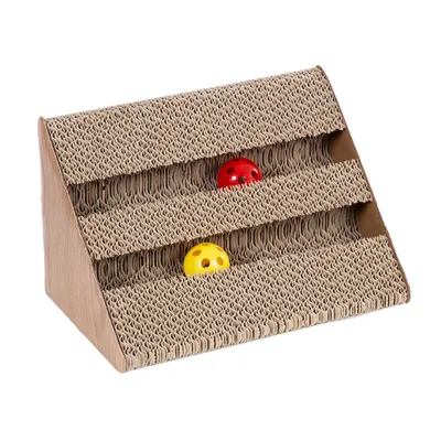 WELLHOME Grattoir et boules en carton WELLHOME Grattoir et boules en carton