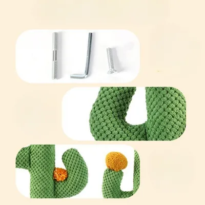 ZenPets Gratte  chat en forme de cactus avec sisal