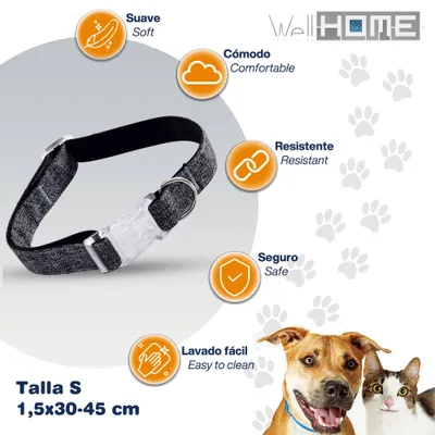 WELLHOME Lot de 2 colliers Nylon