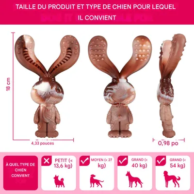 IntiMeg Jouet de mâche pour chien