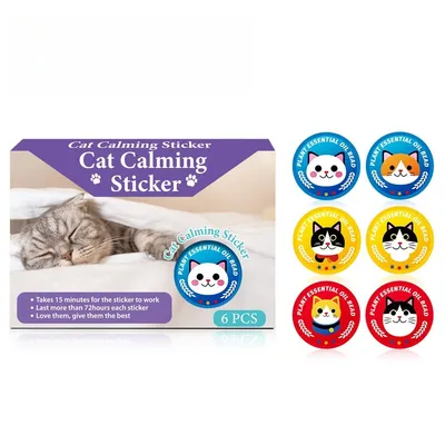 IntiMeg Pegatina relajante de gato
