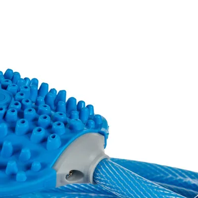 WELLHOME Gant de toilettage Bleu 16x38x20cm