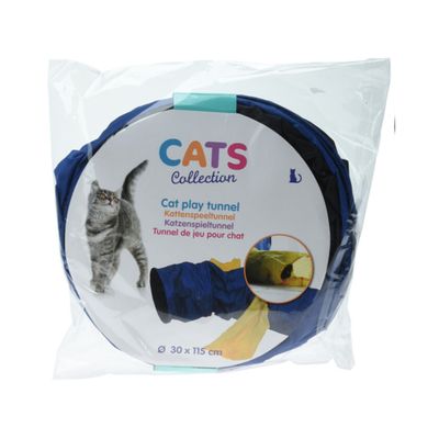 WELLHOME Tunnel pour chat en polyester