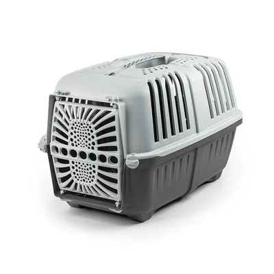 lionto caisse chien plastique recyclé avec poignée et verrouillage lionto caisse chien plastique recyclé avec poignée et verrouillage