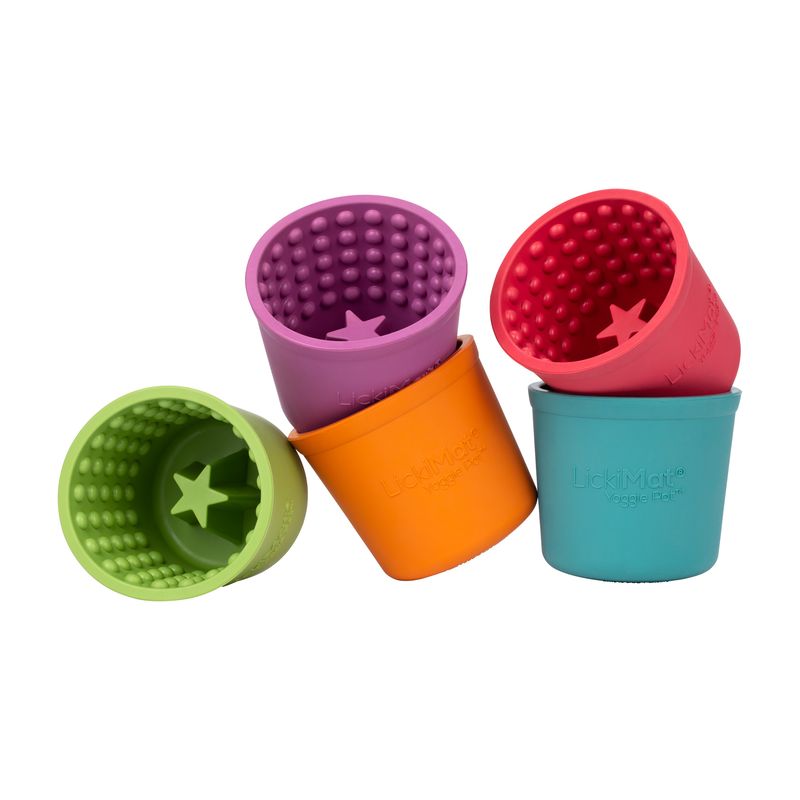 Lickimat Yoggie Pot - Jouet à remplir pour chiens