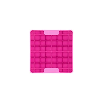 Lickimat Mini Playdate Tuff - Tapis de léchage rigide pour chiens et chats
