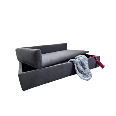 WELLHOME Canapé-lit avec base rembourrée en fibre de bois WELLHOME Canapé-lit avec base rembourrée en fibre de bois