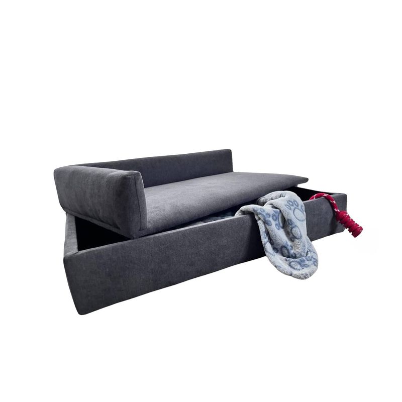 WELLHOME Canapé-lit avec base rembourrée en fibre de bois