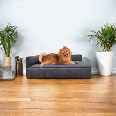 WELLHOME Canapé-lit avec base rembourrée en fibre de bois