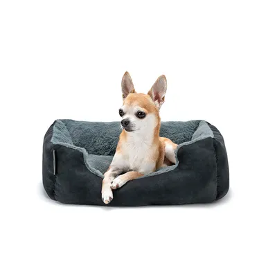 lionto coussin chien doux avec entrée basse et coussin réversible lionto coussin chien doux avec entrée basse et coussin réversible
