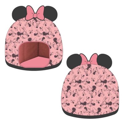 Minnie Grotte de lit pour chien en polyester