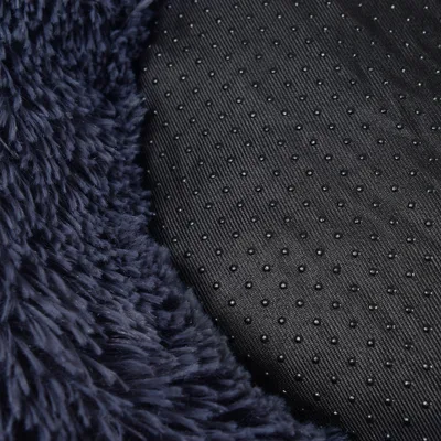 Feandrea Lit pour Chien, Panier en Forme de Beignet pour Chien