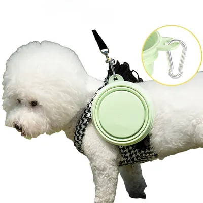 ZenPets Bol pliant macaron pour chiens