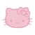Hello Kitty Mangeoire pour chien en silicone
