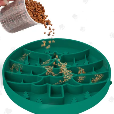 ZenPets Bol d'alimentation lente pour animaux de compagnie