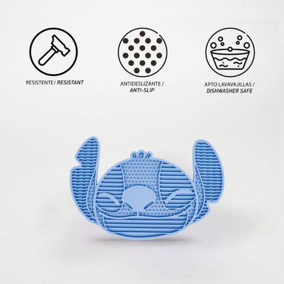 Stitch Mangeoire pour chien en silicone