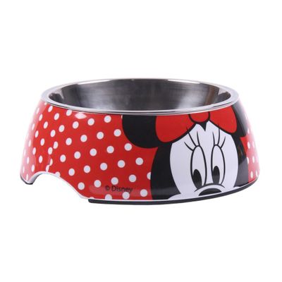 Minnie Mangeoire pour chien en métal
