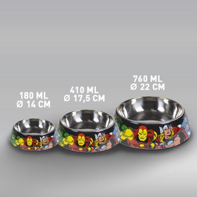 Marvel Mangeoire pour chien en métal