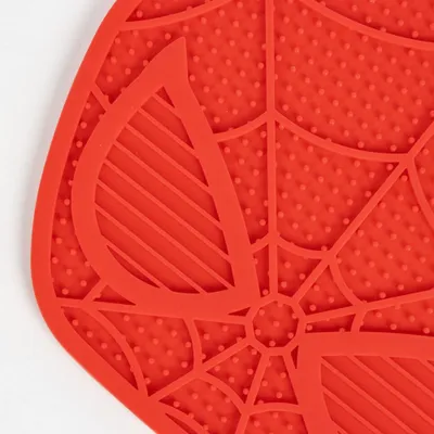 Spiderman LI Mangeoire pour chien en silicone