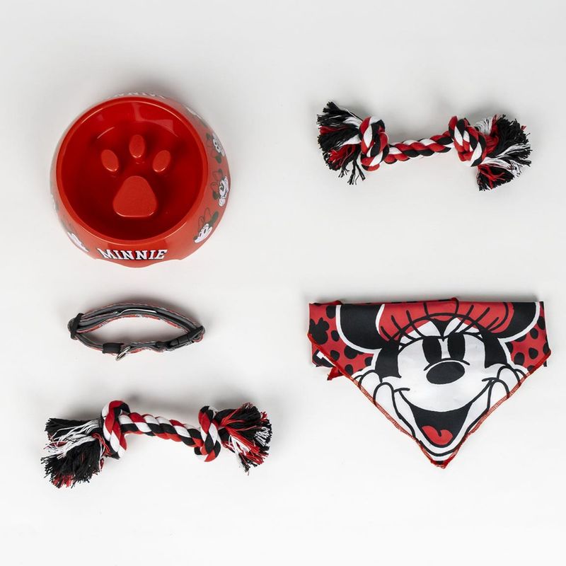 Minnie Mangeoire pour chien en polyester