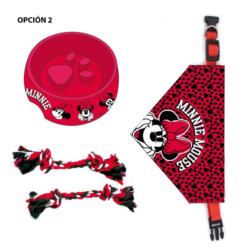 Minnie Mangeoire pour chien en polyester