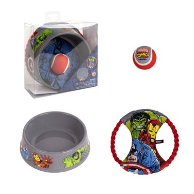Ensemble pour animaux de compagnie avec jouet en polyester