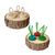 ZenPets Boîte à nourriture en bois pour rongeurs