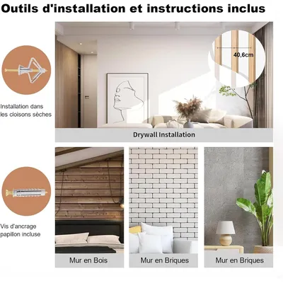 FUKUMARU  Étagère murale d'escalade pour chat