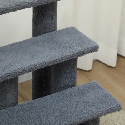 PawHut - escalier chat 4 marches