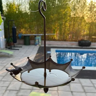 ZenPets Oiseleur en forme d'ombrelle pour jardin